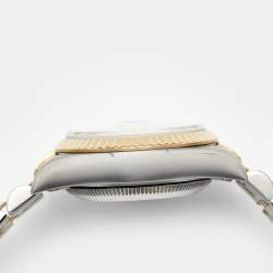 Pre Owned ساعة يد نسائية رولكس ديتجاست 26 مم ستانلس ستيل ذهب أصفر عيار 18 ألماس شمبانيا