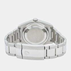 Rolex Silver Stainless Steel Datejust 116244 Automatic Women's Wristwatch 36mm