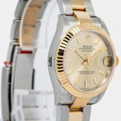 Rolex Datejust 278273 Automatic Champagne 18k Yellow Gold Stainless Steel Women's Wristwatch 31 mm