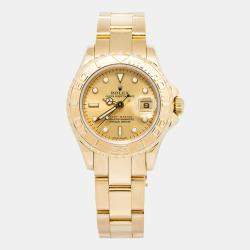Rolex Yacht-Master 169628 Automatic Gold 18k Yellow Gold Women's Wristwatch 29 mm