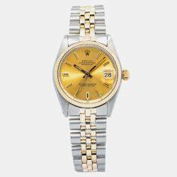 Rolex Datejust 6827 Automatic Gold 18K Yellow Gold Women's Wristwatch 31 mm