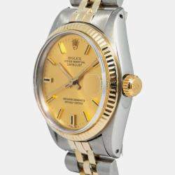 Rolex Datejust 6827 Automatic Gold 18K Yellow Gold Women's Wristwatch 31 mm