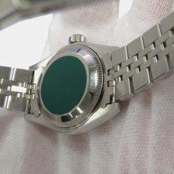Pre Owned Rolex Datejust 79174 Automatic White 18k White Gold Stainless Steel Women's Wristwatch 26 mm