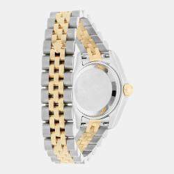 Pre Owned Rolex Datejust 179173 Automatic MOP 18K Yellow Gold Stainless Steel Women's Wristwatch 26 mm