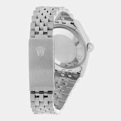 Pre Owned Rolex Datejust 78240 Automatic Silver Stainless Steel Women's Wristwatch 31 mm