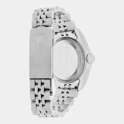 Pre Owned Rolex Datejust 69174 Automatic Silver Stainless Steel Women's Wristwatch 26 mm