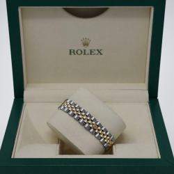 Pre Owned Rolex Datejust 179173 Automatic Silver 18k Yellow Gold Stainless Steel Women's Wristwatch 26 mm