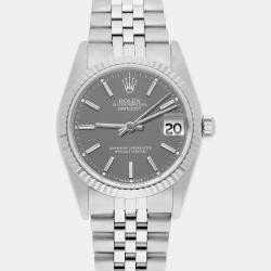 Pre Owned Rolex Datejust 68274 Automatic Steel Stainless Steel Women's Wristwatch 31 mm