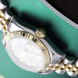 Pre Owned Rolex Datejust 179173 Automatic Steel Stainless Steel 18K Yellow Gold Women's Wristwatch 26 mm