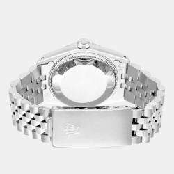 Pre Owned Rolex Datejust 68274 Automatic Silver Stainless Steel Women's Wristwatch 31 mm