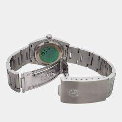 Pre Owned Rolex Datejust 78240 Automatic Salmon Stainless Steel Women's Wristwatch 31 mm