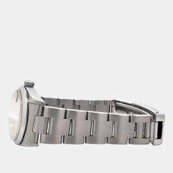 Pre Owned Rolex Datejust 78240 Automatic Salmon Stainless Steel Women's Wristwatch 31 mm