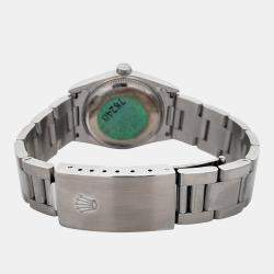 Pre Owned Rolex Datejust 78240 Automatic Salmon Stainless Steel Women's Wristwatch 31 mm