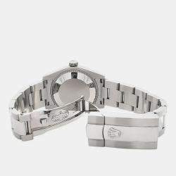 Pre Owned Rolex Datejust 178240 Automatic White Stainless Steel Women's Wristwatch 31 mm