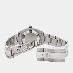 Pre Owned Rolex Datejust 178240 Automatic White Stainless Steel Women's Wristwatch 31 mm