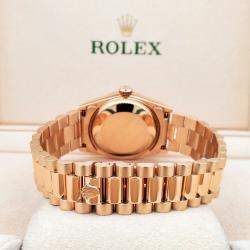 Pre Owned Rolex Datejust 68278 Automatic Champagne 18K Yellow Gold Women’s Wristwatch 31 mm