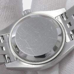 Pre Owned Rolex Datejust 179174 Automatic Pink 18k White Gold Stainless Steel Women's Wristwatch 26 mm