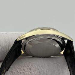 Pre Owned Rolex Oyster Perpetual 1024 Automatic Champagne 18k Yellow Gold Stainless Steel Women's Wristwatch 34 mm