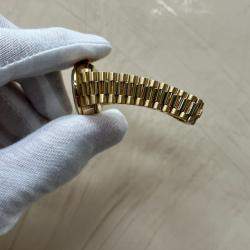 Pre Owned Rolex President 79068 Automatic Diamond 18k Yellow Gold Women's Wristwatch 26 mm