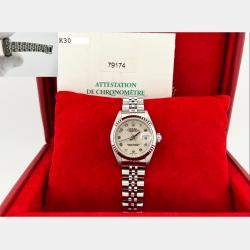 Pre Owned Rolex Datejust 79174 Automatic Stainless Steel Women's Wristwatch 26 mm