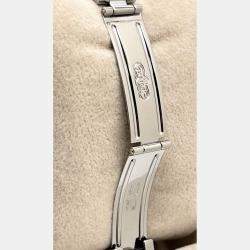 Pre Owned Rolex Oyster Perpetual 67194 Automatic Diamond and Stainless Steel Women's Wristwatch 26 mm