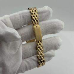 Pre Owned Rolex Datejust 6917 Automatic Silver 18K Yellow Gold Women's Wristwatch 26mm