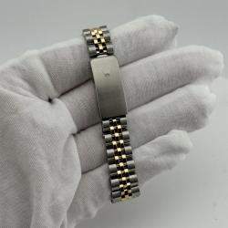 Pre Owned Rolex Datejust 69173 Automatic Diamond Emerald 18K Yellow Gold Women's Wristwatch 26mm