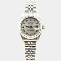 Pre Owned Rolex Datejust 79174 Automatic Silver Stainless Steel Women's Wristwatch 26 mm