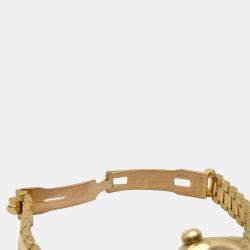 Pre Owned Rolex President Datejust 6917 Automatic Champagne 18K Yellow Gold Women's Wristwatch 26 mm