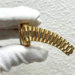 Pre Owned Rolex President Datejust 6917 Automatic Champagne 18K Yellow Gold Women's Wristwatch 26 mm