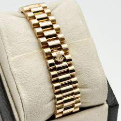 Pre Owned Rolex President 178275 Automatic MOP Diamond 18K Rose Gold Women's Wristwatch 31 mm