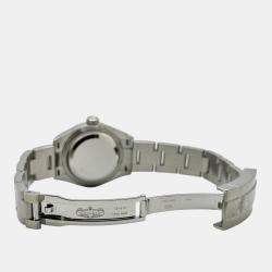 Pre Owned Rolex Oyster Perpetual 276200 Automatic Lavender Stainless Steel Women's Wristwatch 28 mm