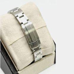 Pre Owned Rolex Oyster Perpetual 176200 Automatic Black Stainless Steel Women's Wristwatch 26 mm