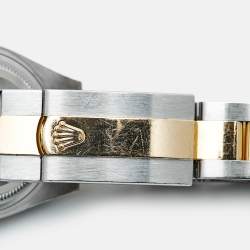 Pre Owned Rolex Datejust M279163-0002 Champagne Dial 18K Yellow Gold Oystersteel Women's Wristwatch 28 mm