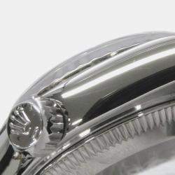 Pre Owned Rolex Datejust 79174 Automatic 18k White Gold Stainless Steel Women's Wristwatch 26 mm