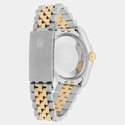 Pre Owned Rolex Datejust 68273 Automatic Gold Stainless Steel & 18k Yellow Gold Women's Watch 31 mm