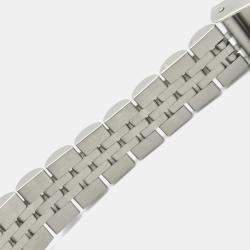 Pre Owned Rolex Datejust 79174G Automatic White 18k White Gold Stainless Steel Women's Wristwatch 26 mm