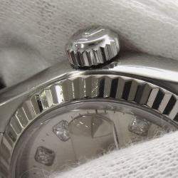 Pre Owned Rolex Datejust 79174G Automatic Silver 18k White Gold Stainless Steel Women’s Wristwatch 26 mm