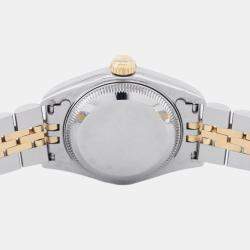 Pre Owned Rolex Datejust 69173G Quartz Cherry Gradation Stainless Steel Women’s Wristwatch 26 mm