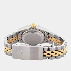 Pre Owned Rolex Datejust 79173 Automatic 18k Yellow Gold Stainless Steel Women's Wristwatch 26 mm