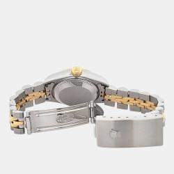 Pre Owned Rolex Datejust 79173 Automatic 18k Yellow Gold Stainless Steel Women's Wristwatch 26 mm