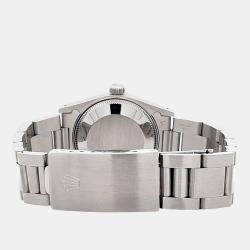 Pre Owned Rolex Datejust 68240 Automatic Cream Stainless Steel Women's Wristwatch 31 mm