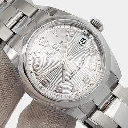 Pre Owned Rolex Datejust 178240 Automatic Silver Stainless Steel Women's Wristwatch 31 mm