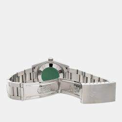 Pre Owned Rolex Datejust 78240 Automatic White Stainless Steel Women's Wristwatch 31 mm