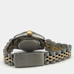 Pre Owned Rolex Datejust 69173 Automatic Champagne Dial 18K Yellow Gold Stainless Steel Women's Wristwatch 26 mm