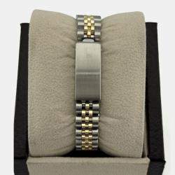 Pre Owned Rolex Datejust 69173 Automatic Champagne Dial 18K Yellow Gold Stainless Steel Women's Wristwatch 26 mm