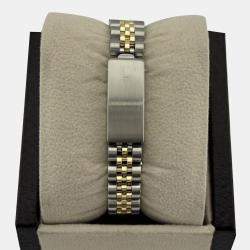 Pre Owned Rolex Datejust 69173 Automatic Champagne Dial 18K Yellow Gold Stainless Steel Women's Wristwatch 26mm