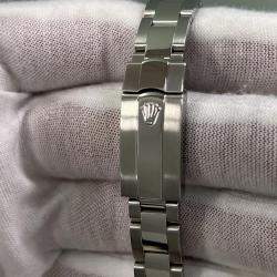 Pre Owned Rolex Datejust 179174 Automatic Blue 18k White Gold Stainless Steel Women's Wristwatch 26 mm