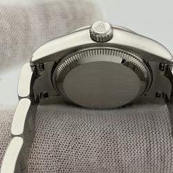 Pre Owned Rolex Datejust 179174 Automatic Blue 18k White Gold Stainless Steel Women's Wristwatch 26 mm
