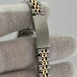 Pre Owned Rolex Datejust 69173 Automatic Gold 18k Yellow Gold Stainless Steel Women's Wristwatch 26 mm